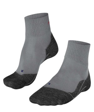 Sosete Barbati Falke TK5 Wander Cool Short Trekking Short sock Gri | 9123DRLYS