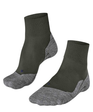 Sosete Barbati Falke TK5 Wander Cool Short Trekking Short sock Verzi | 6951HRNEL