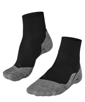 Sosete Barbati Falke TK5 Wander Cool Short Trekking Short sock Negrii | 1329ZNAKG