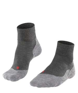 Sosete Barbati Falke TK5 Wander Short Trekking Short sock Gri | 6035UOQLK