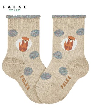 Sosete Bebelusi Falke Baby Cute Otter Socks Bej | 7190TLSKV