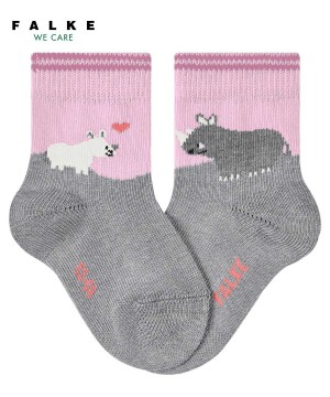 Sosete Bebelusi Falke Baby Rhino Love Socks Roz | 7219EUCJM