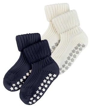 Sosete Bebelusi Falke Cotton Catspads 2-Pack House socks Multicolored | 3012GCFMX