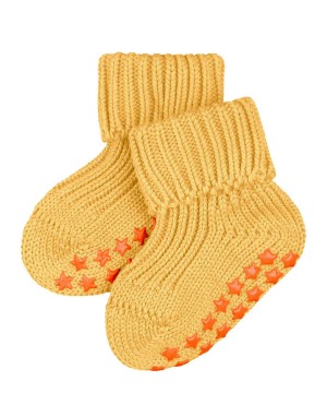 Sosete Bebelusi Falke Cotton Catspads House socks Galbeni | 8725RPMCI