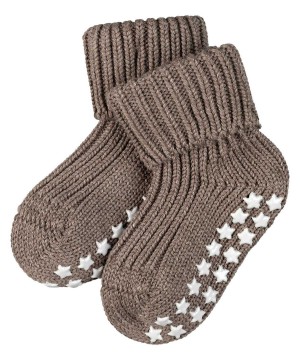 Sosete Bebelusi Falke Cotton Catspads House socks Maro | 4731MPGQK