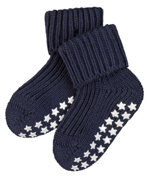 Sosete Bebelusi Falke Cotton Catspads House socks Albastri | 6052PSJNO