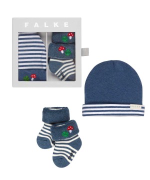 Sosete Bebelusi Falke Lucky Giftset Socks Albastri | 2076SHNVJ
