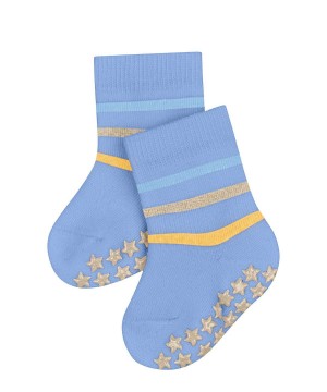 Sosete Bebelusi Falke Multi Stripe House socks Albastri | 8135AQLIF