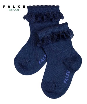 Sosete Bebelusi Falke Romantic Lace Socks Albastri | 5492RPLDC
