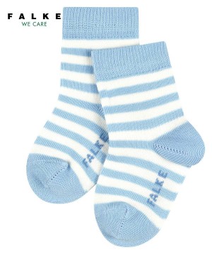 Sosete Bebelusi Falke Stripe Socks Albastri | 8302KTNBZ