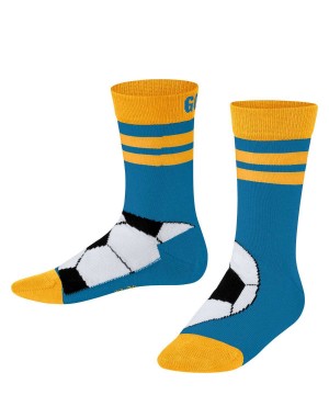 Sosete Copii Falke Active Soccer Socks Albastri | 2193HTVIA