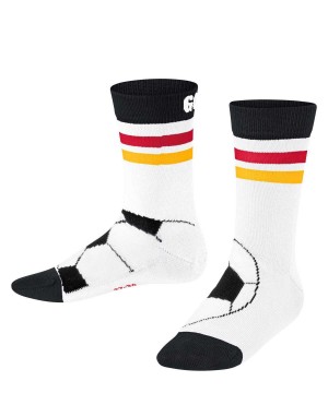 Sosete Copii Falke Active Soccer Socks Albi | 1509ILPGK