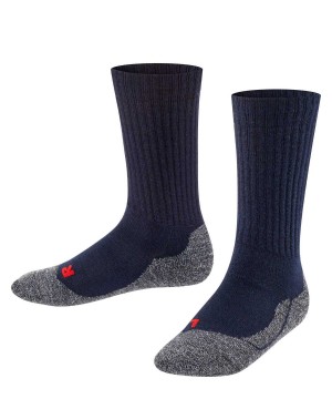 Sosete Copii Falke Active Warm Socks Albastri | 4052TFQWJ
