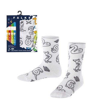 Sosete Copii Falke Animal Number Paint Set Socks Albi | 7092NJHPL