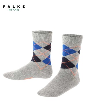 Sosete Copii Falke Classic Argyle Socks Gri | 7065GHMKD