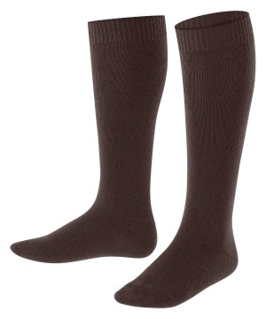 Sosete Copii Falke Comfort Wool Knee-high Socks Maro | 9128XOQSE