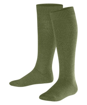 Sosete Copii Falke Comfort Wool Knee-high Socks Verzi | 3521VGIKL