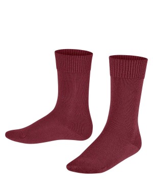 Sosete Copii Falke Comfort Wool Socks Rosii | 3651AYKPT