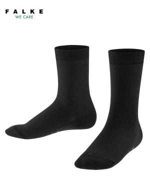 Sosete Copii Falke Cool 24/7 Socks Negrii | 4510KUYCZ