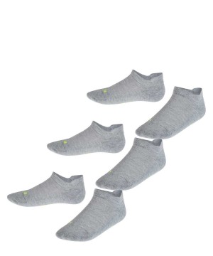 Sosete Copii Falke Cool Kick 3-Pack Sneaker Socks Gri | 3527YHCXT