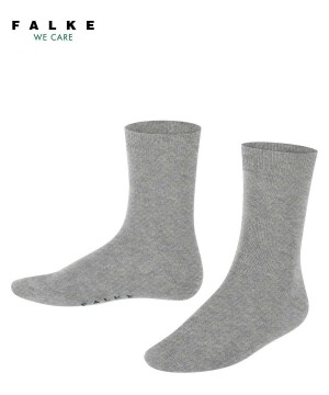 Sosete Copii Falke Cotton Finesse Socks Gri | 2497RCKFX