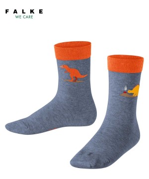Sosete Copii Falke Dinosaurs Socks Albastri | 6745PONTZ
