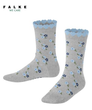 Sosete Copii Falke Ditsy Flowers Socks Gri | 3520XKQVH