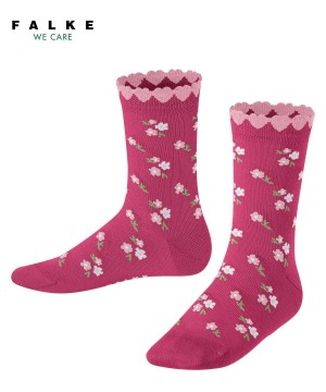 Sosete Copii Falke Ditsy Flowers Socks Violet | 0231WCUBZ