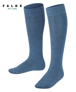 Sosete Copii Falke Family Knee-high Socks Albastri | 2614RWUHP