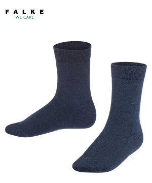 Sosete Copii Falke Family Socks Albastri | 5619CJVFG