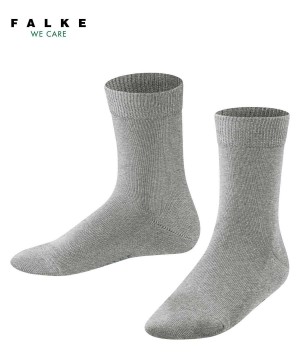 Sosete Copii Falke Family Socks Gri | 0724TLOXY
