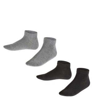 Sosete Copii Falke Happy 2-Pack Sneaker socks Multicolored | 4870DCPNI