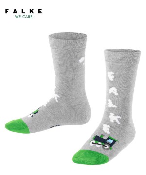Sosete Copii Falke Happy Locomotive Socks Gri | 4832PSIDO