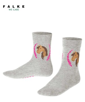 Sosete Copii Falke Horse Socks Gri | 2076CXZEY