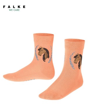 Sosete Copii Falke Horse Socks Rosii | 1697NIXAQ