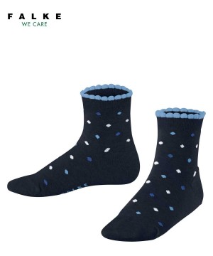 Sosete Copii Falke Multidot Short sock Albastri | 6850TFLBW