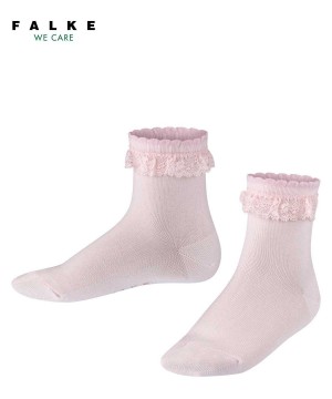 Sosete Copii Falke Romantic Lace Socks Roz | 0276VSIAB
