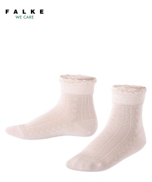 Sosete Copii Falke Romantic Net Socks Roz | 2491GAEIF