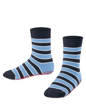 Sosete Copii Falke Simple Stripes House socks Albastri | 9140YNWZG