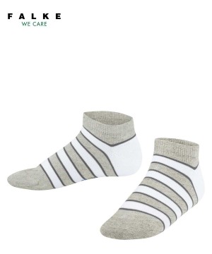 Sosete Copii Falke Simple Stripes Sneaker socks Gri | 1594ERVTQ