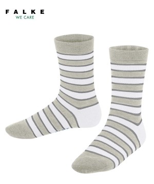 Sosete Copii Falke Simple Stripes Socks Gri | 8169OSLQB