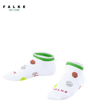 Sosete Copii Falke Sporty Balls Sneaker socks Albi | 4925FGLDW