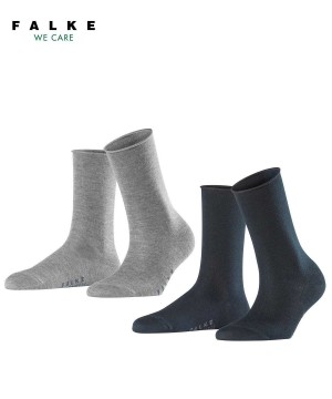 Sosete Dama Falke Active Breeze 2-Pack Socks Multicolored | 2093TJPOB