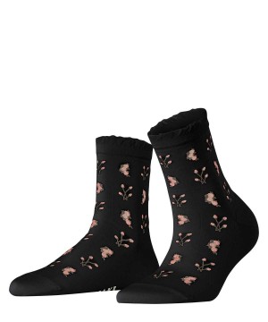 Sosete Dama Falke Bucolic Short sock Negrii | 4361YEWOV