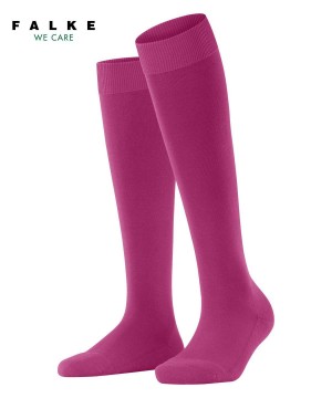 Sosete Dama Falke ClimaWool Knee-high Socks Rosii | 5302UHFIM