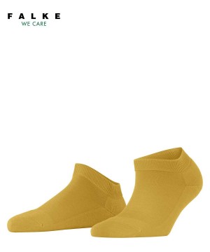 Sosete Dama Falke ClimaWool Sneaker socks Galbeni | 6281PBOKM