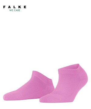 Sosete Dama Falke ClimaWool Sneaker socks Rosii | 3175IMXNK