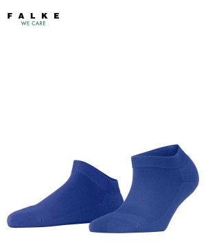 Sosete Dama Falke ClimaWool Sneaker socks Albastri | 3849SVZCY