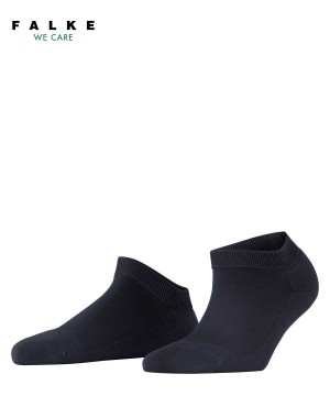 Sosete Dama Falke ClimaWool Sneaker socks Albastri | 7832KJALV