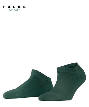 Sosete Dama Falke ClimaWool Sneaker socks Verzi | 8057ZHYNI